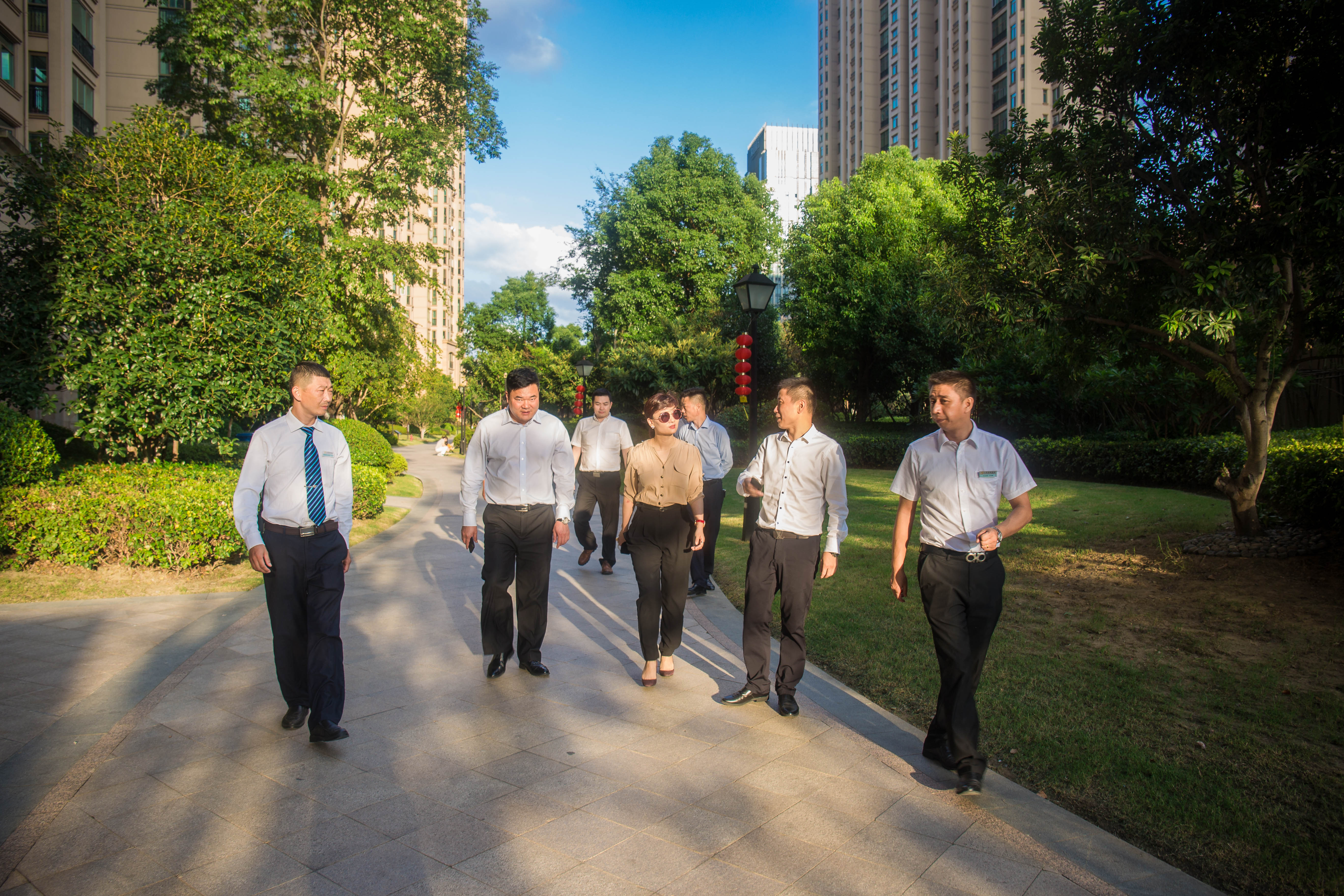 融合创新 赋能启航|UG环球物业一行调研走访金枫物业，共话未来发展之道