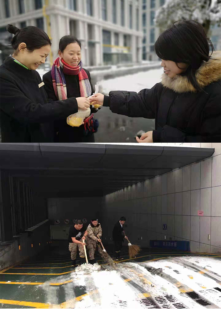 时刻待命，夙夜抗雪 |雪天里，物业人的48小时，也许你还未曾留意....